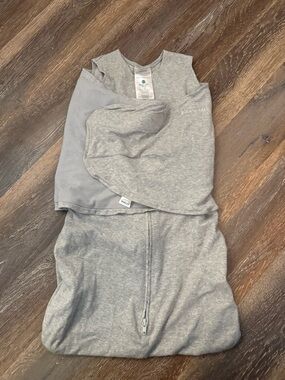 Halo Light Gray Sleepsack Swaddle